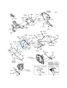 Z250SL ABS BR250FGF XX (EU ME A(FRICA) drawing Cowling Lowers