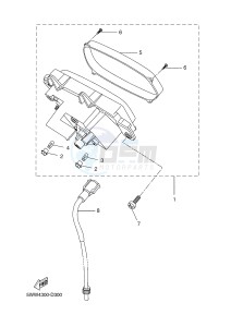 CW50 BOOSTER SPIRIT (5WWW 5WWW) drawing METER