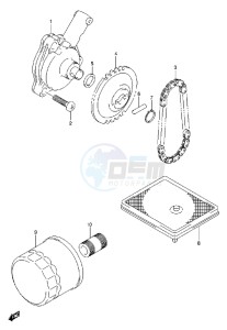 LT-A750X drawing OIL PUMP