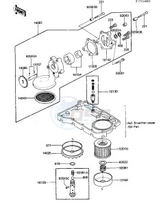 ZN 700 A [LTD SHAFT] (A1-A2) [LTD SHAFT] drawing OIL PUMP_OIL FILTER