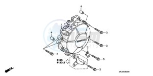 CBR600RR9 Korea - (KO) drawing GENERATOR COVER