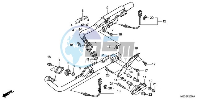 EXHAUST MUFFLER