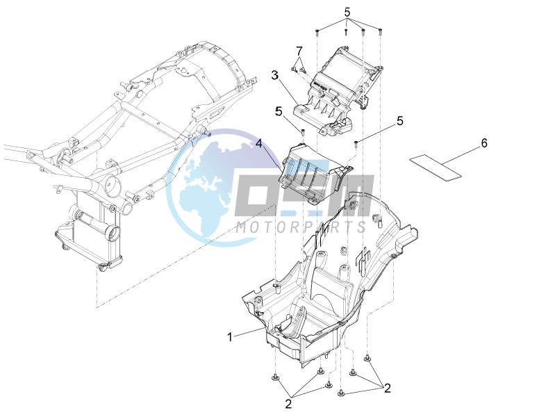 Saddle compartment