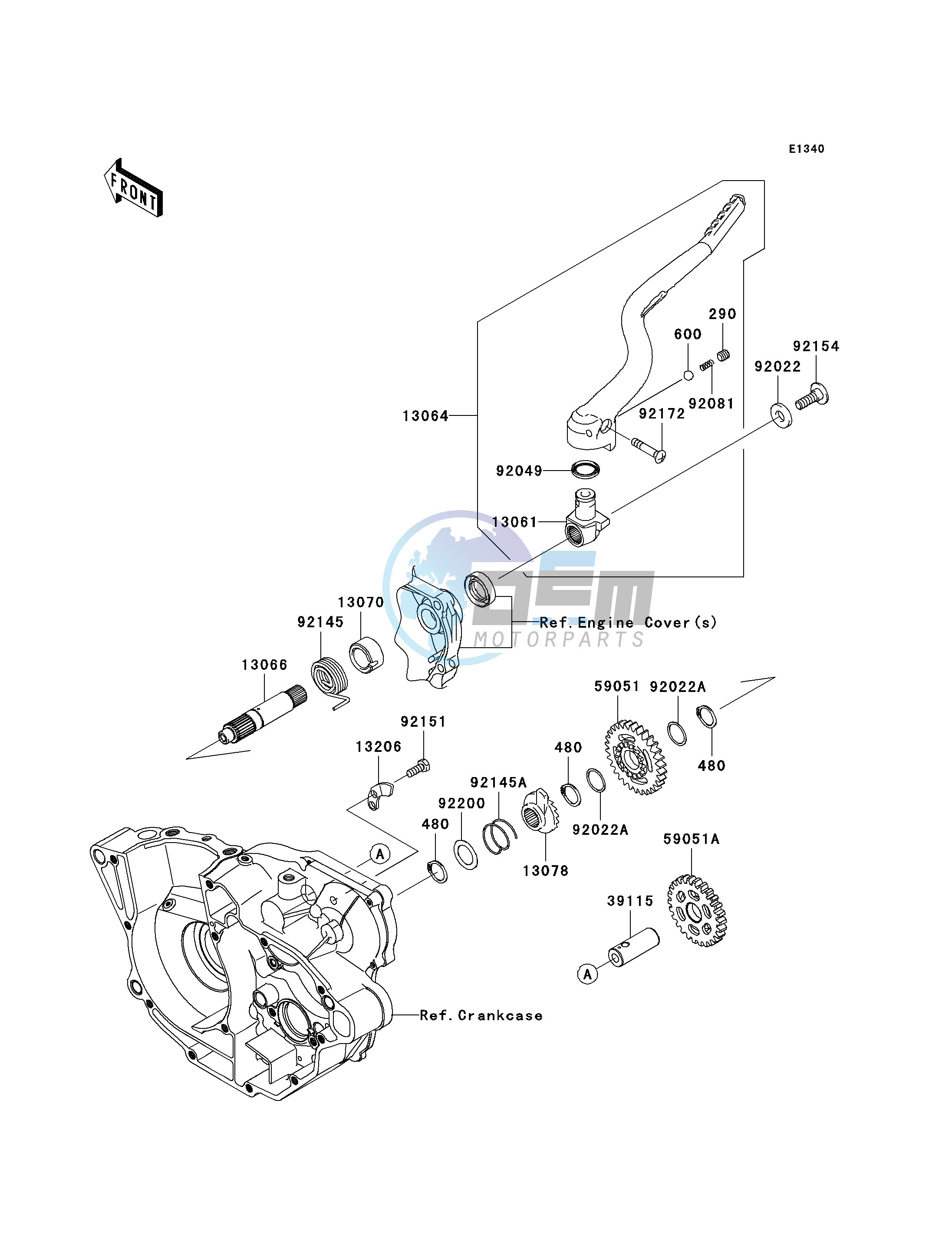 KICKSTARTER MECHANISM