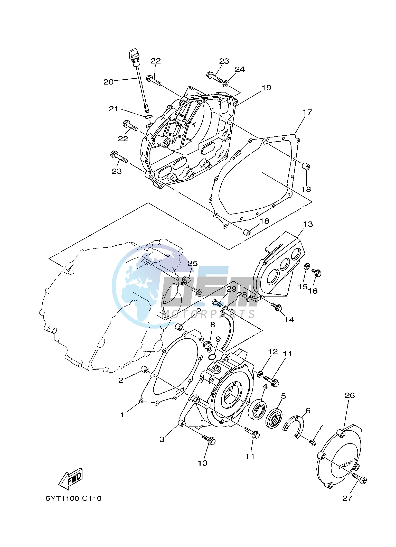 CRANKCASE COVER 1