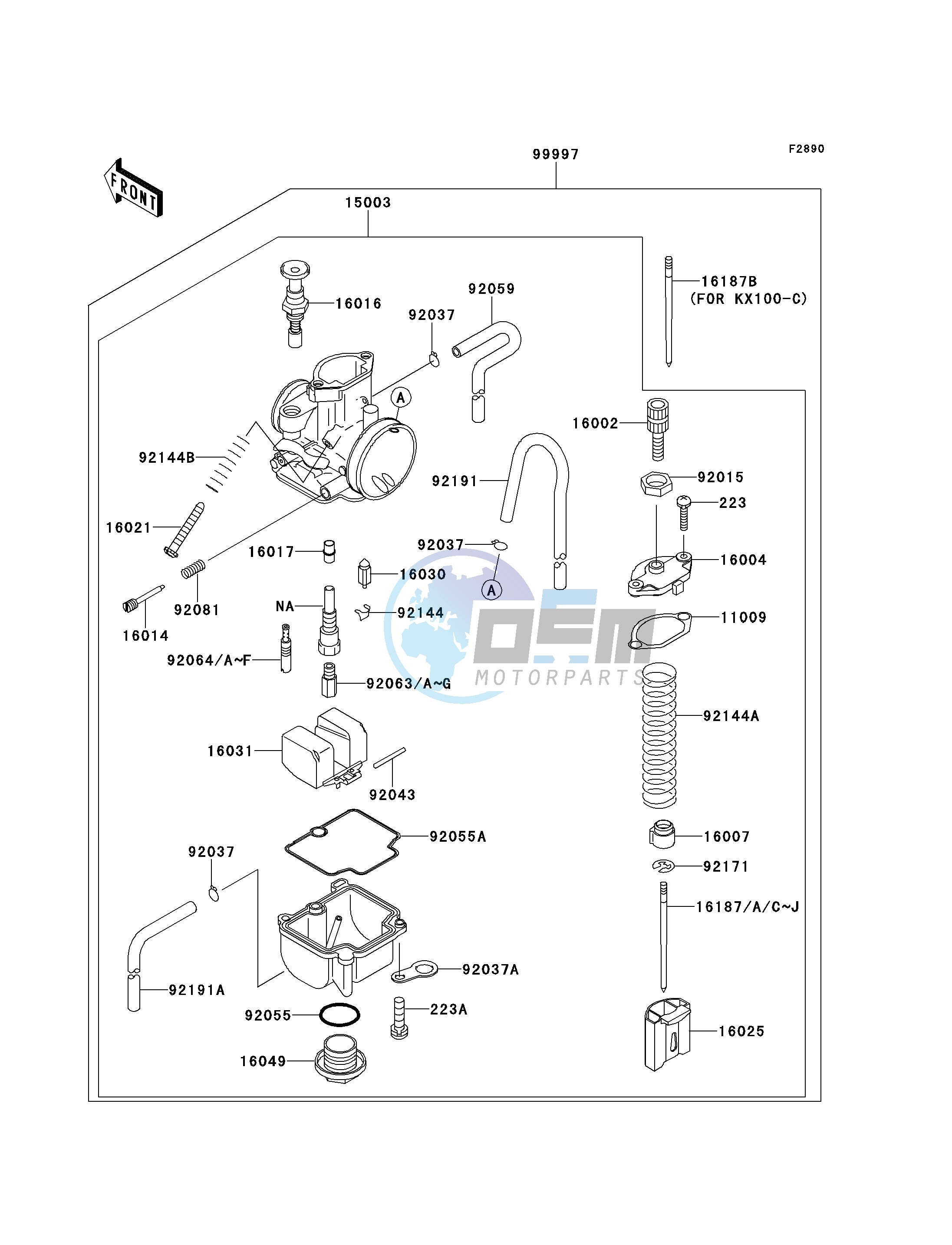 OPTIONAL PARTS -- CARBURETOR- -