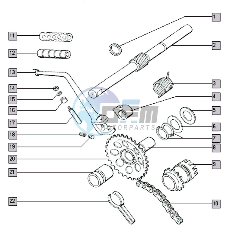 Starter mechanism