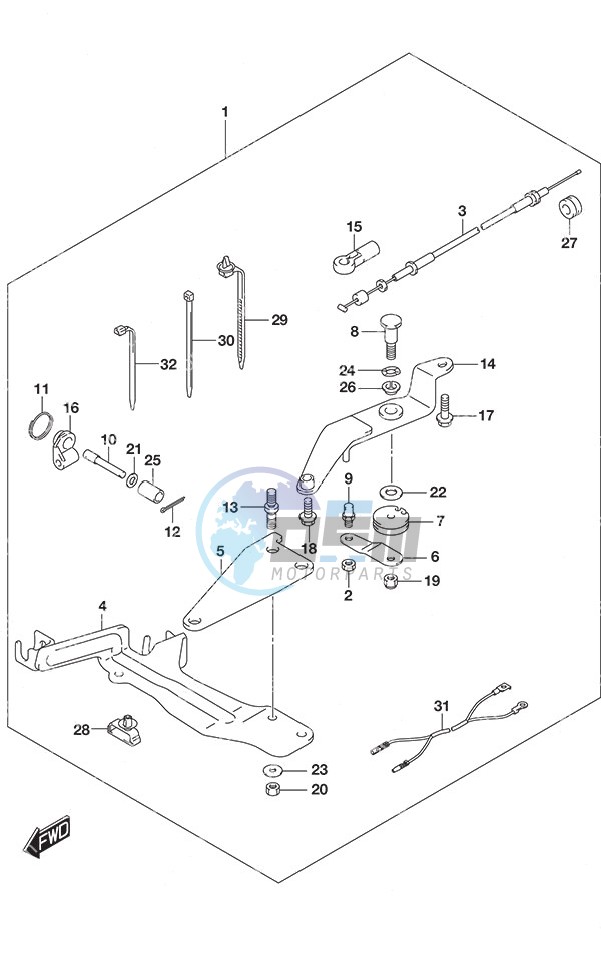 Remocon Parts Set