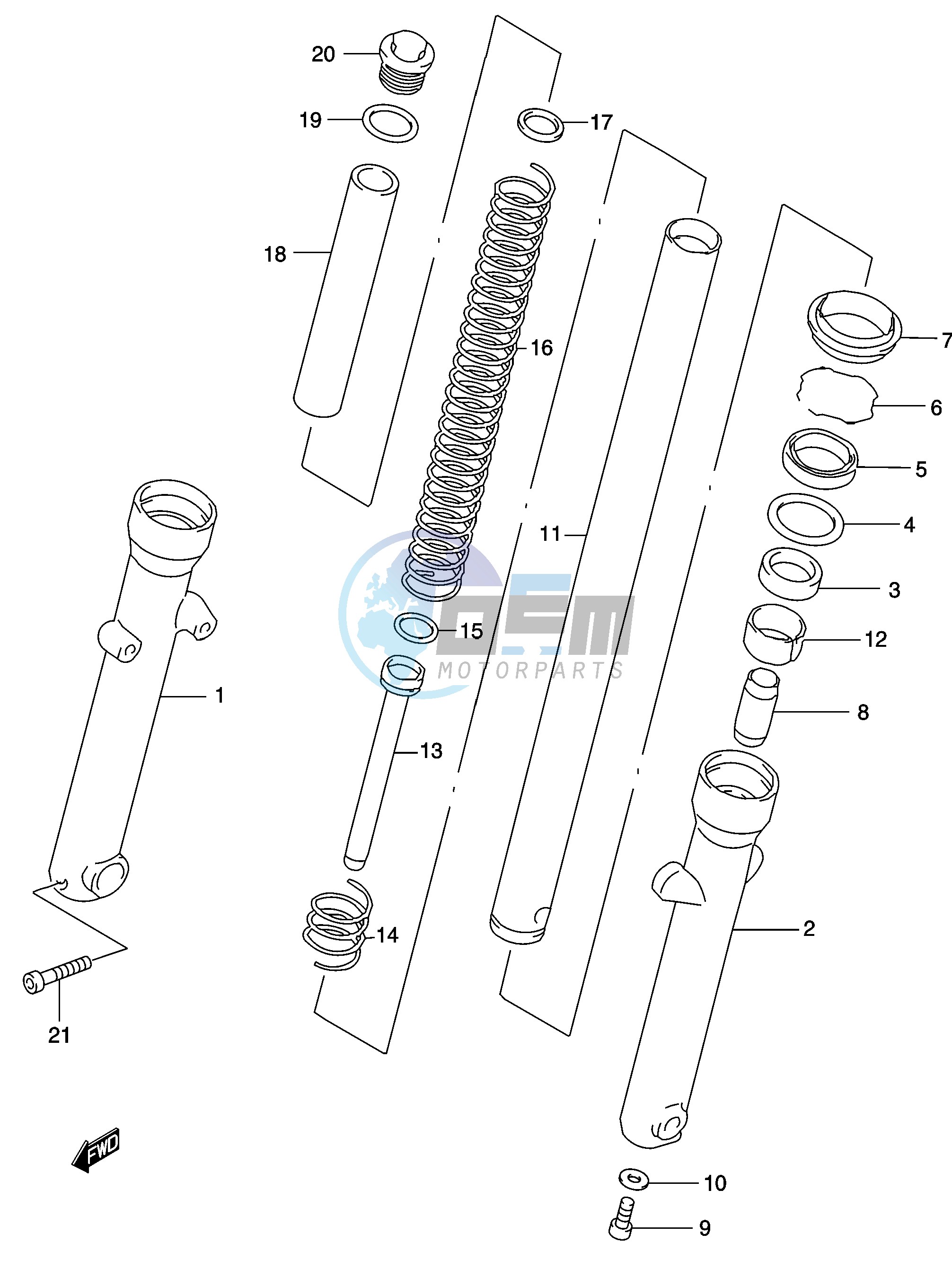 FRONT FORK DAMPER