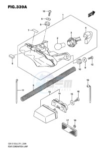 GSX-S125 MLX drawing REAR COMBINATION LAMP