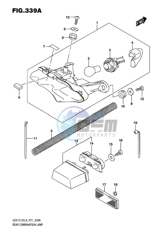 REAR COMBINATION LAMP