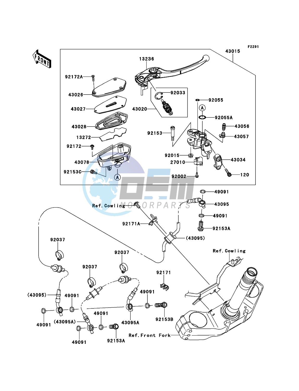 Front Master Cylinder