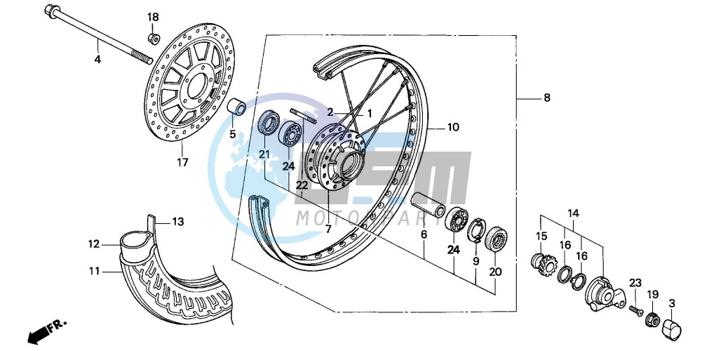 FRONT WHEEL