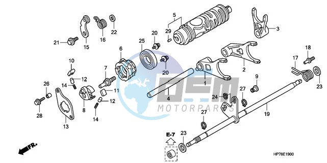 GEARSHIFT FORK