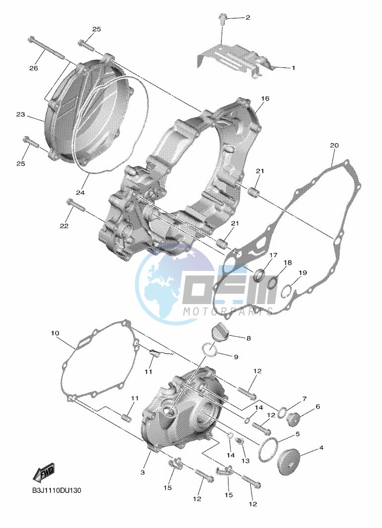 CRANKCASE COVER 1