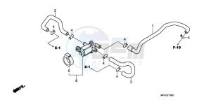 CBF1000A Europe Direct - (ED) drawing AIR INJECTION CONTROL VALVE