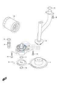 DF 140A drawing Oil Pump