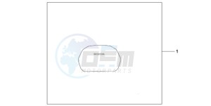 CBF1000A9 Europe Direct - (ED) drawing TOP BOX COVER