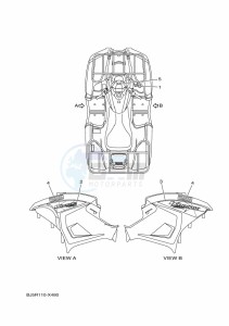 YFM450FWB KODIAK 450 (BJ5T) drawing GRAPHICS