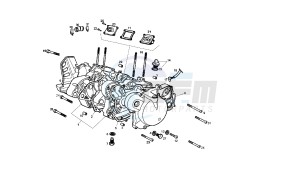 SENDA SM X-RACE - 50 CC VTHSR2E1A EU2 drawing CRANKCASE - COVER