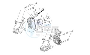 NA Mana 850 drawing Front brake caliper