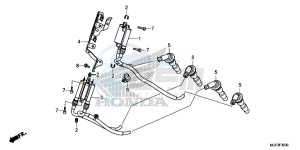 CBR650FE CBR650FE 2ED - (2ED) drawing IGNITION COIL