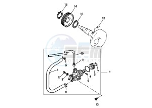 YH WHY EURO1 50 drawing OIL PUMP