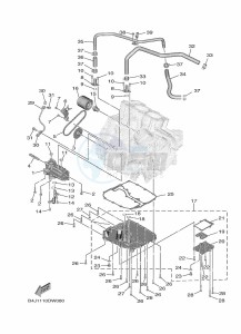 YXF1000EW YX10FRPAN (B4JA) drawing OIL PUMP