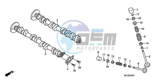 CAMSHAFT/VALVE