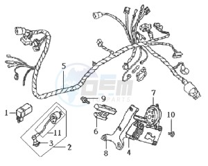 DD50 drawing WIRING HARNASS