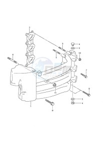 DF 40 drawing Inlet Manifold