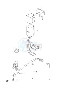 DF 9.9 drawing PTT Switch w/Remote Control