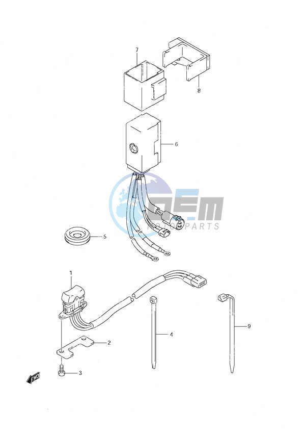 PTT Switch w/Remote Control