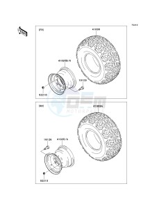 KAF 400 A [MULE 610 4X4] (A6F-AF) AAF drawing WHEELS_TIRES