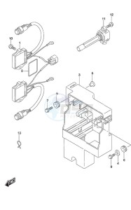 DF 300AP drawing Rectifier/Ignition Coil