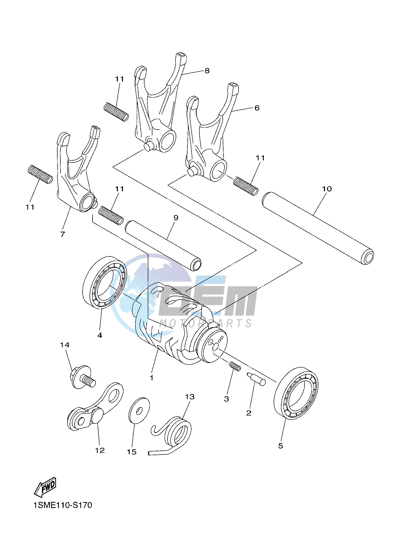 SHIFT CAM & FORK