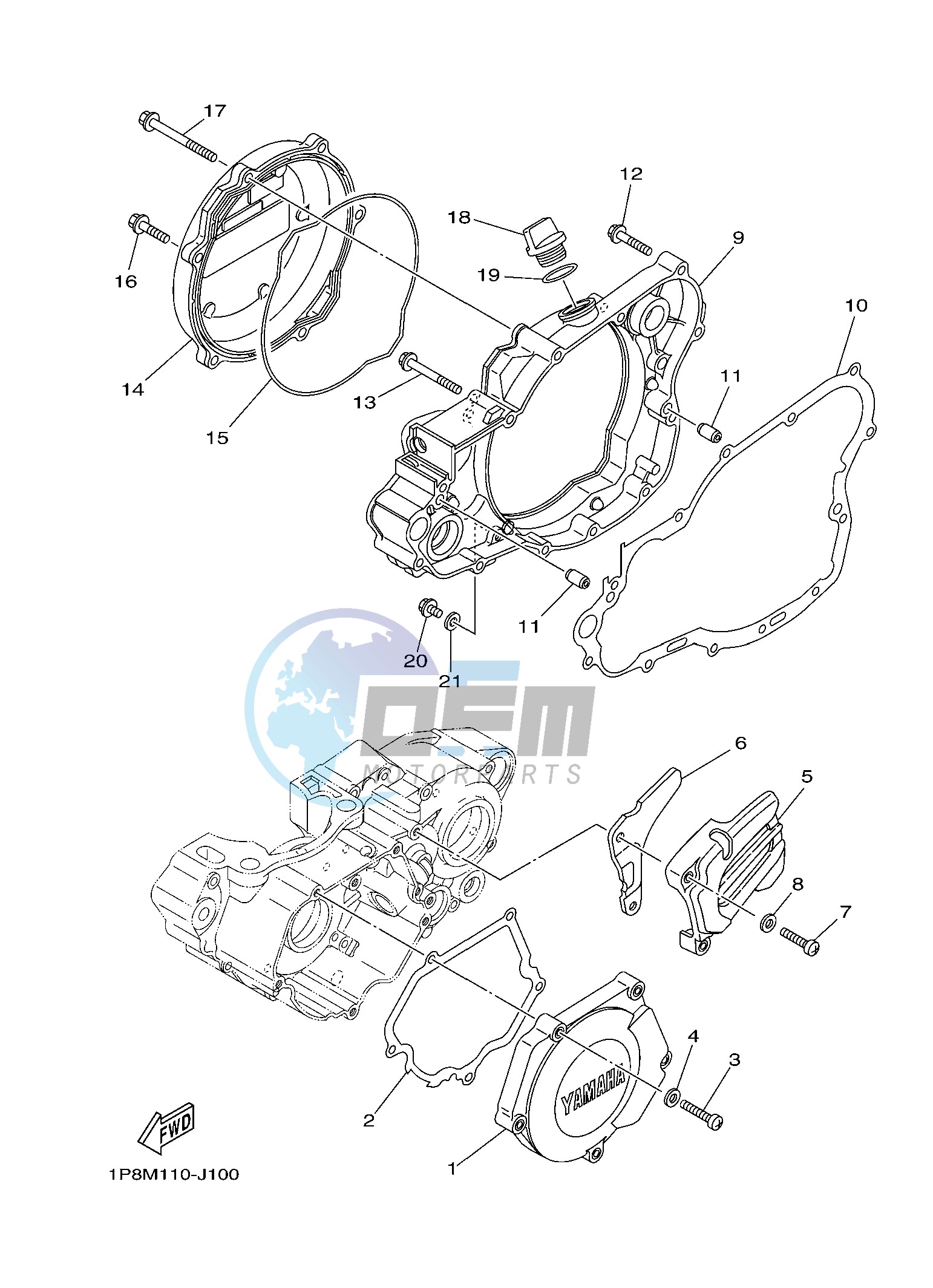 CRANKCASE COVER 1