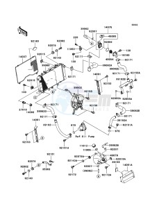 Z750S ZR750-K1H FR GB XX (EU ME A(FRICA) drawing Radiator