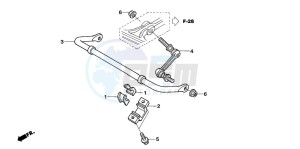 TRX680FA drawing STABILIZER