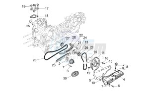 Sport City One 125 4T e3 drawing Oil pump