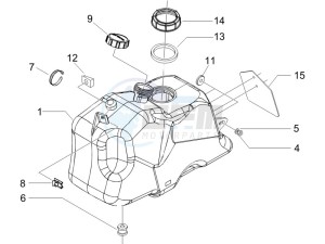 Beverly 500 (USA) USA drawing Fuel Tank