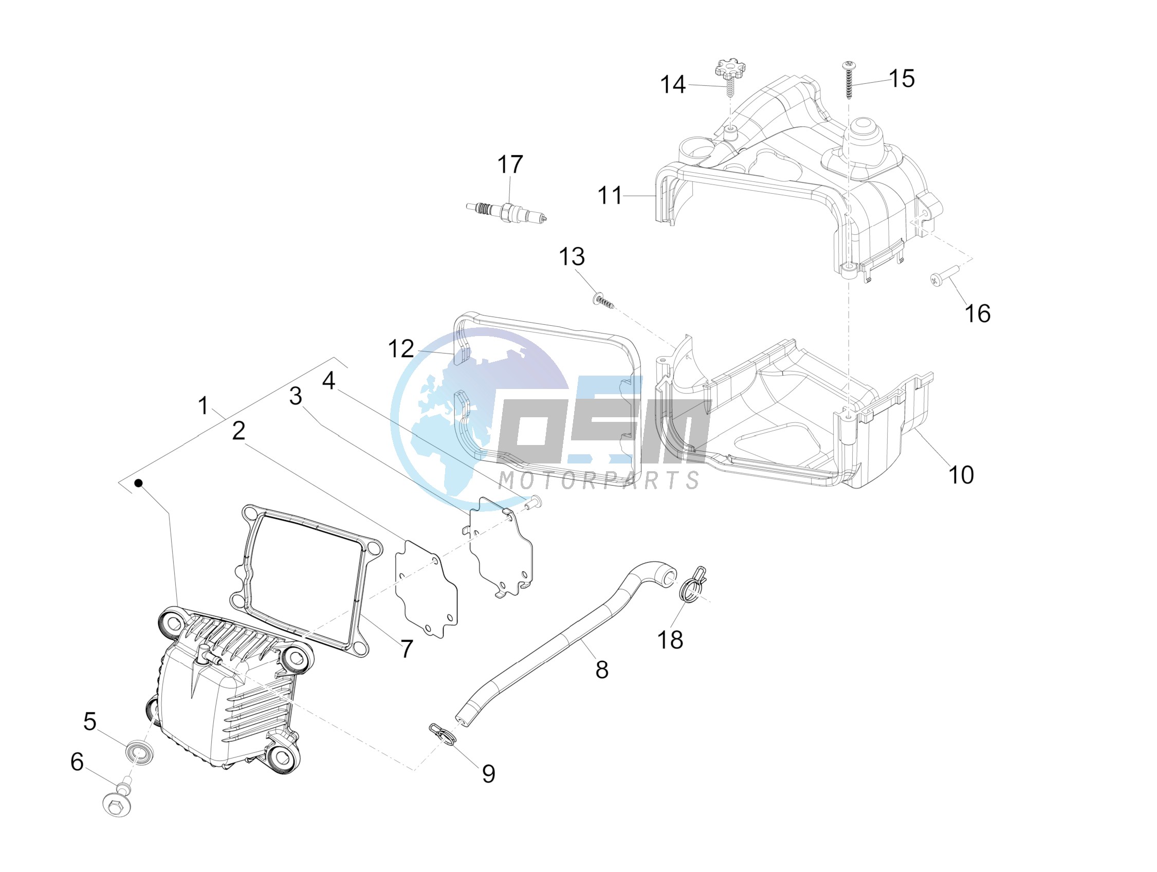 Cylinder head cover