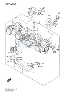 GSF-1250S ABS BANDIT EU drawing THROTTLE BODY