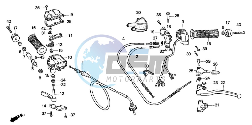 HANDLE LEVER/SWITCH/ CABLE