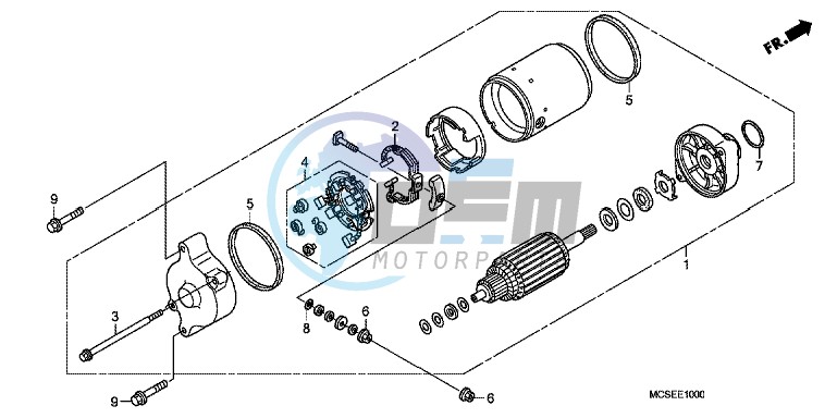 STARTING MOTOR