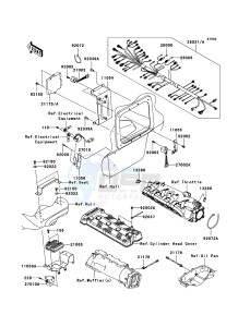 JET SKI ULTRA 300X JT1500HCF EU drawing Fuel Injection