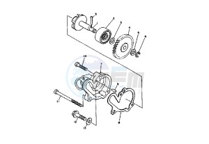 DT X 125 drawing WATER PUMP