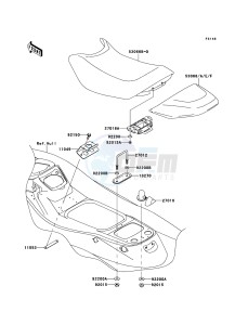 JET_SKI_STX-15F JT1500AFF EU drawing Seat