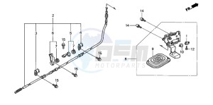 FJS600 SILVER WING drawing PARKING BRAKE