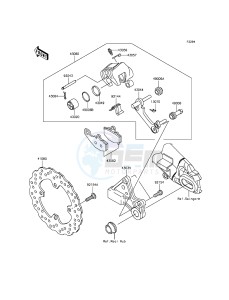 ER-6F EX650EFF XX (EU ME A(FRICA) drawing Rear Brake